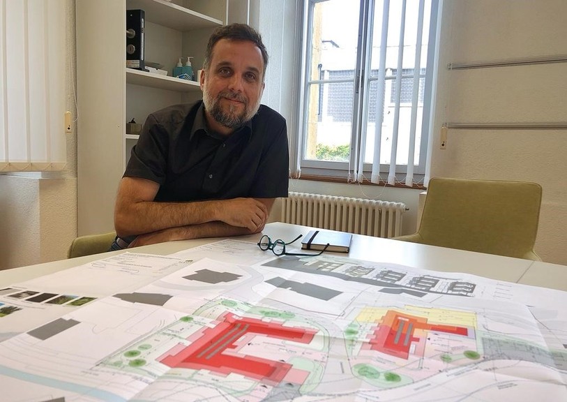 Le responsable du département d'architecture du groupe Masini, Ricardo Serpell.