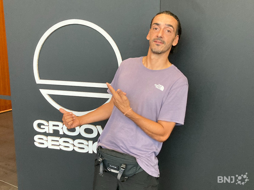 Artur Libanio, organisateur de Groove Session.