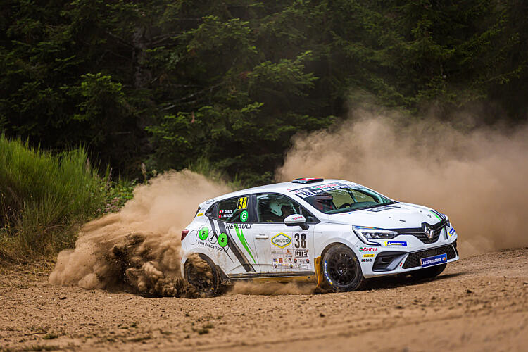 Laurent Reuche en pleine action en Lozère. (Photo P. Spart)