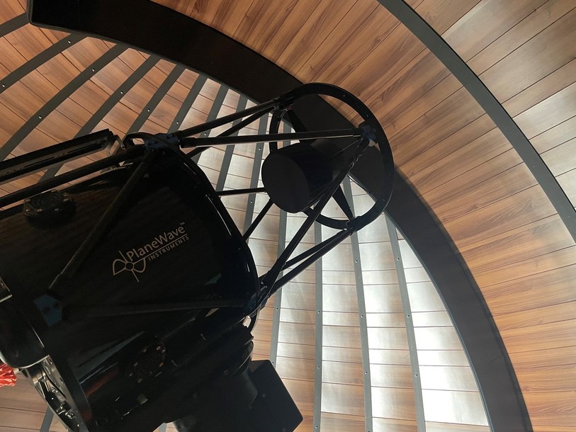 Le nouveau télescope de Mont-Soleil.