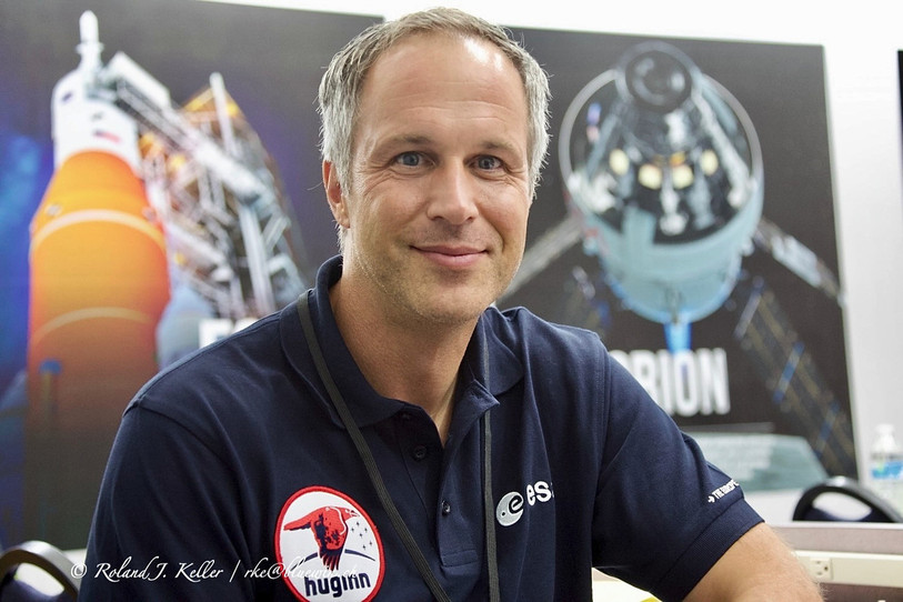 Daniel Neuenschwander a participé au lancement de la Capsule Dragon de l'agence Space X. (Photo : Roland J. Keller)