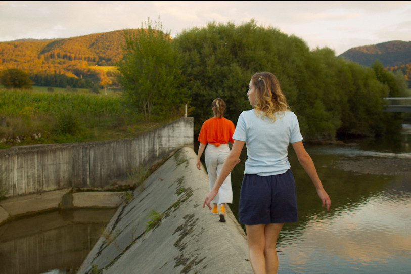Le film « Momentum », écrit et réalisé par Edwin Charmillot, relate l'histoire d'Emma, une adolescente interprétée par Sarah Bramms (photo : Edwin Charmillot).