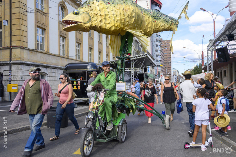 Les rues de La Chaux-de-Fonds étaient bondées de visiteurs. (Photo : Bertrand Pfaff)