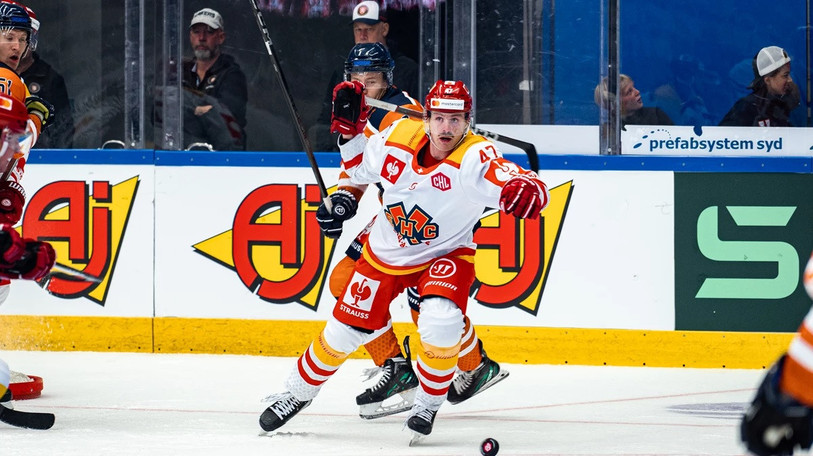 Ian Derungs a été prêté par le HC Bienne. (Photo : archives/HC Bienne).