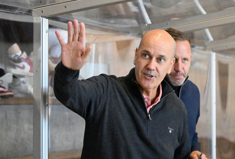 Gary Sheehan quitte le banc du HC Franches-Montagnes avec effet immédiat. (Photo : archives/Georges Henz).