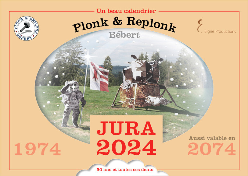 Le calendrier 2024, spécial anniversaire du canton du Jura, donne le ton.