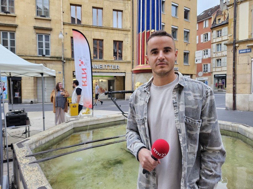 Robin Vaneberg, l'un des responsables du stand du Ski Nautique Club Neuchâtel, était invité dans La Matinale délocalisée à Neuchâtel.