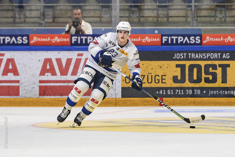 Rémi Vogel du HC La Chaux-de-Fonds. (photo : Bertrand Pfaff)