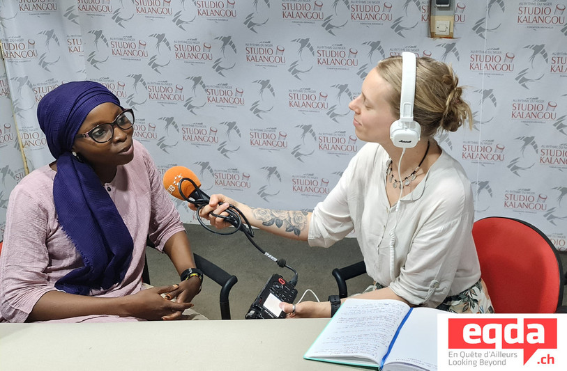 Kadiatou Idani, 30 ans, est une figure de la lutte féministe au Niger et fondatrice de l'association des jeunes filles pour la santé de la reproduction