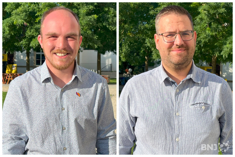 Aubin Montavon et Clément Piquerez se présentent au Conseil national sur la liste « jeunes » du Centre Jura.