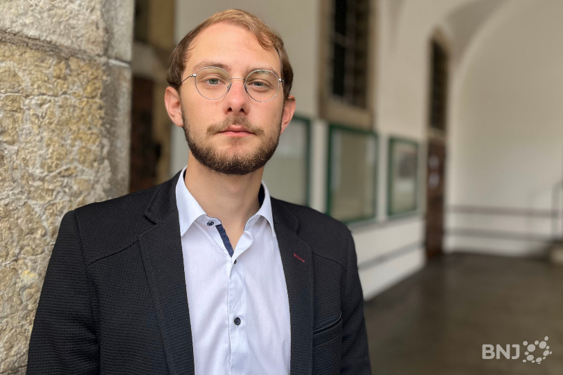 Maire des Genevez et président des Jeunes libéraux-radicaux jurassiens, Anael Lovis est candidat au Conseil national.