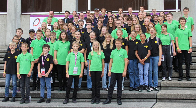 Trois ensembles jurassiens ont participé à la Fête fédérale de musiques des jeunes. Photo: FJM, Martial Frund