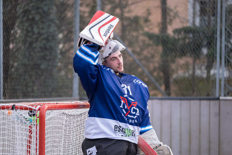 Benjamin Loth a dû s'avouer vaincu en prolongation sur la piste fribourgeoise de Givisiez. (photo archives : Jonas Scheck).