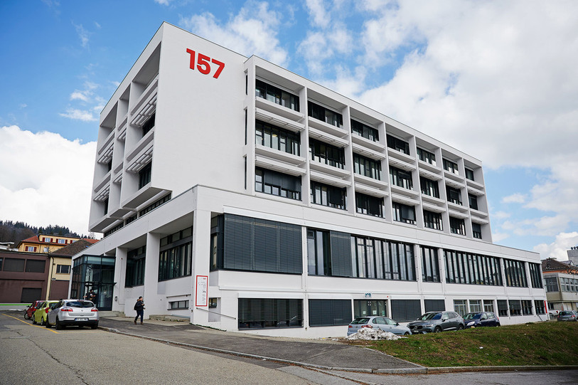 Le Centre de psychiatrie communautaire des Montagnes sort d'un chantier qui a duré plusieurs mois. (Photo : David Marchon)..