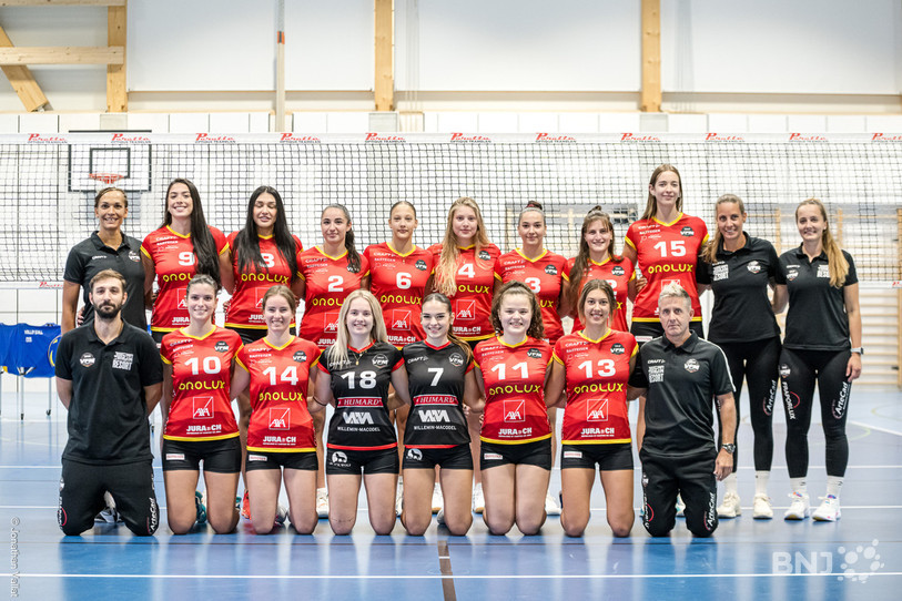 Le visage du Volleyball Franches-Montagnes pour la saison 2023/2024 (photo : Jonathan Vallat).