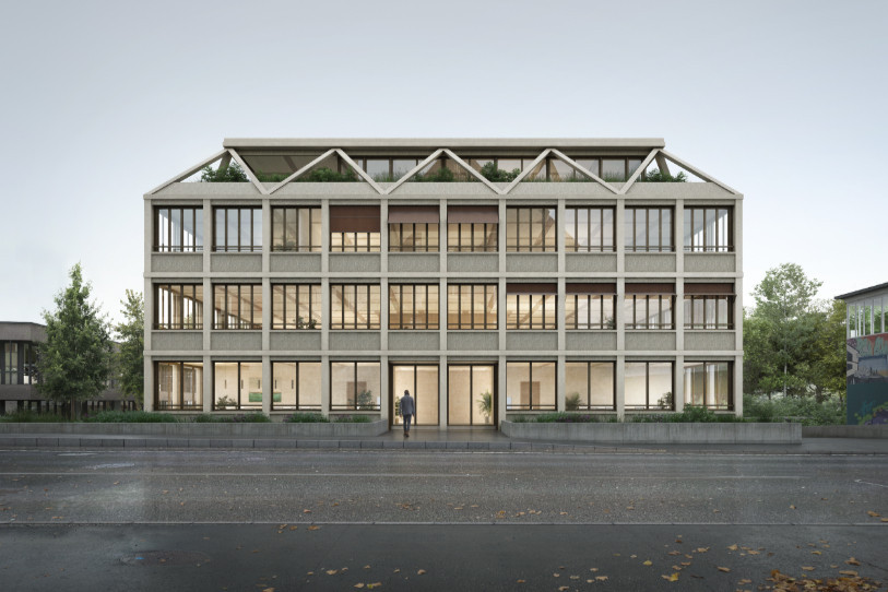 Après plus d’un demi-siècle d’existence, la Fondation Battenberg souhaite encore s’ancrer davantage au cœur de Bienne avec un nouveau bâtiment de plusieurs millions de francs. (Photo : Fondation Battenberg)