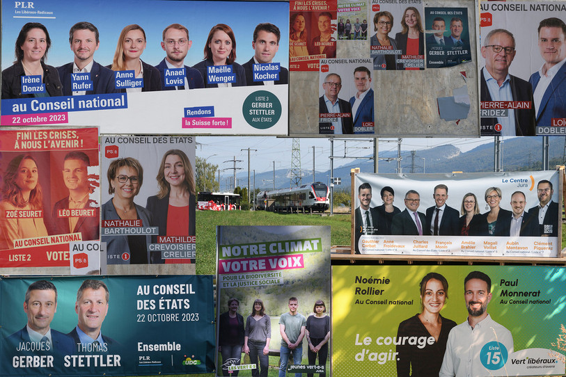 Les partis politiques peuvent s'inviter dans le courrier des Jurassiens à l'approche des élections fédérales (Photo : Georges Henz) 