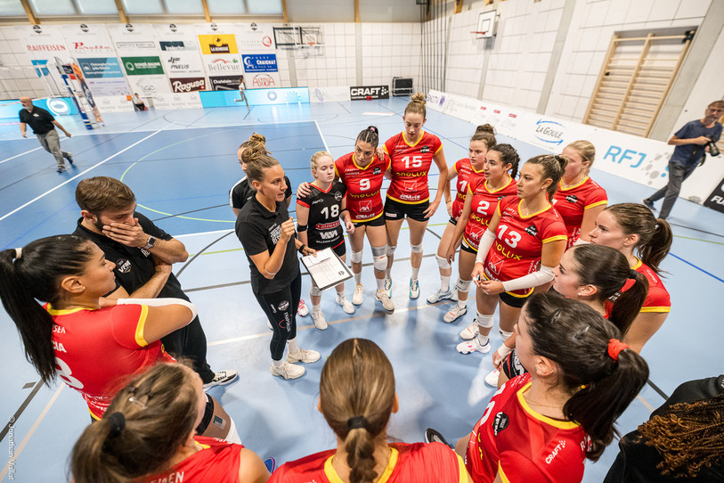 Le président de Bellinzone s'en était notamment pris à l'entraîneure du Volleyball Franches-Montagnes Melanie Cina. (Photo: archives Jonathan Vallat)