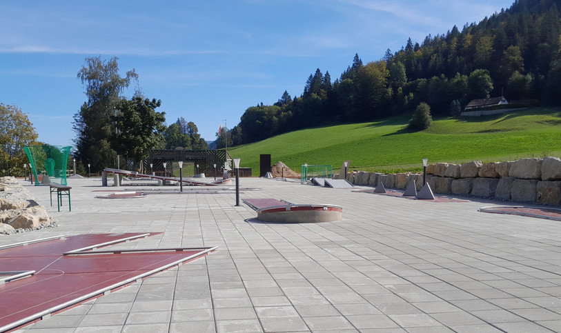 Le mini-golf de la Robella est désormais à la disposition du public. (Photo: La Robella)