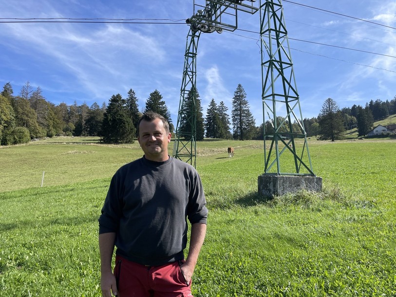Julien Tièche est responsable du projet de télébob sur la station des Prés-d'Orvin.