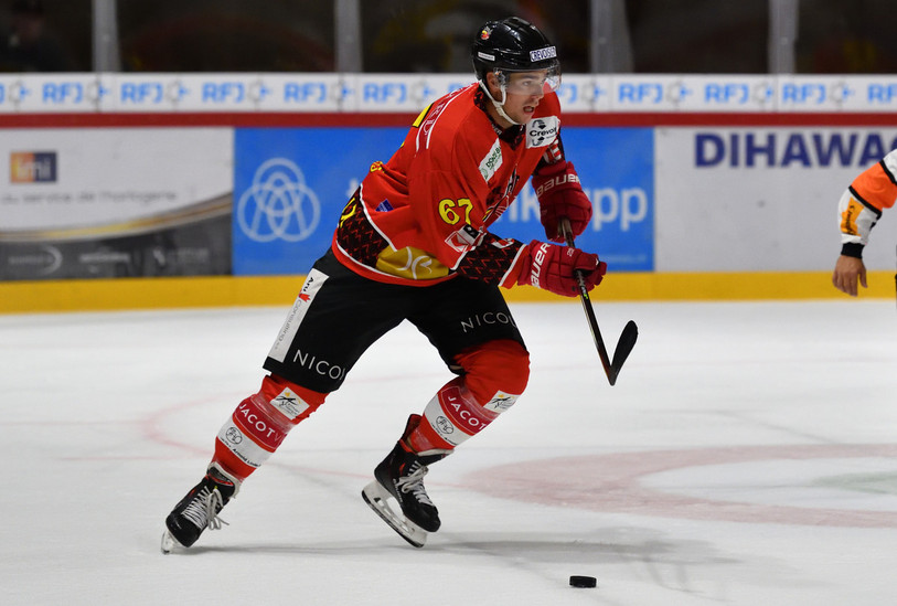 Lee Roberts a marqué ce samedi pour le HCFM (photo : Georges Henz).