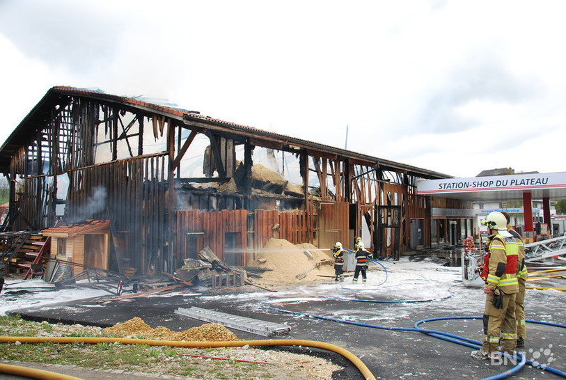 Incendie aux Reussilles