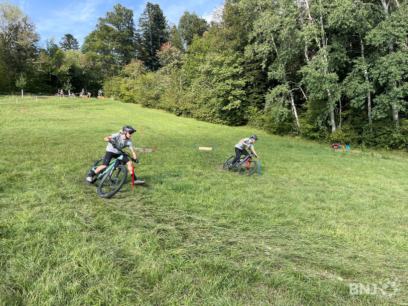 Le dual slalom, une épreuve spectaculaire et un peu casse-gueule...