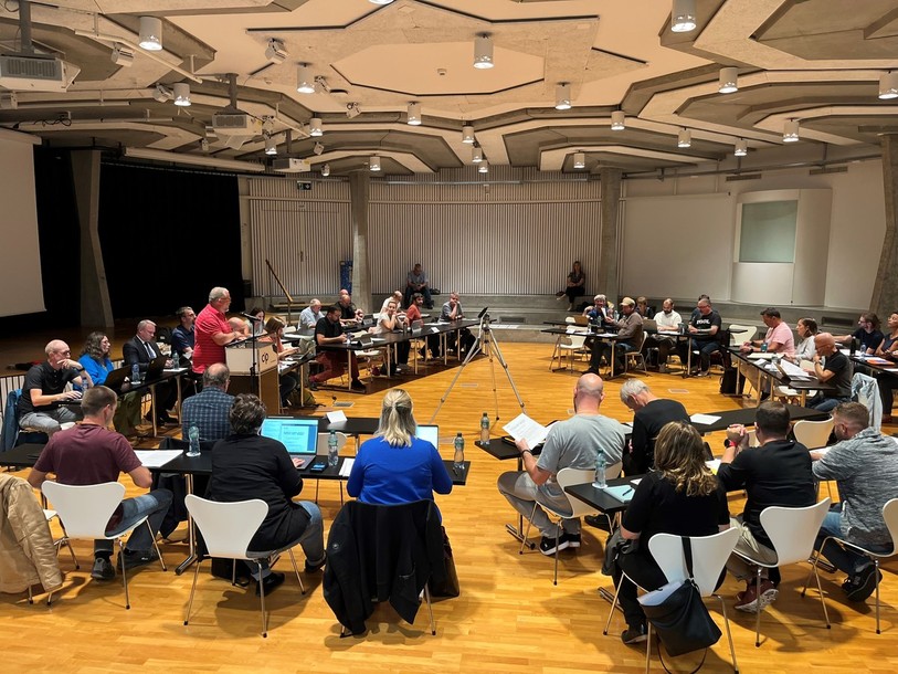 Pour leur quatrième séance, les élus tramelots se sont réunis dans l'auditorium du CIP.