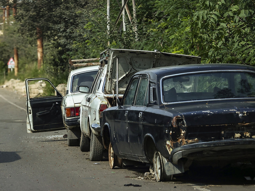 Yvonne Ganguin-Seuret, coordinatrice de SEMRAplus, était l'invitée de La Matinale mardi est revenue sur la situation dans le Haut Karabakh. (Photo d'illustration : KEYSTONE/AP/Aziz Karimov)