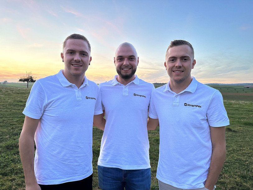 Sacha Tantardini, Lucas Fridez et Sven Tantardini sont à la base de ce projet. (Photo : Alec Sprunger).