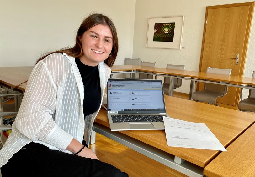 Laura Frund, coresponsables des droits politiques à la Chancellerie d’État, a suivi toute la mise en place de la plateforme VeWork.