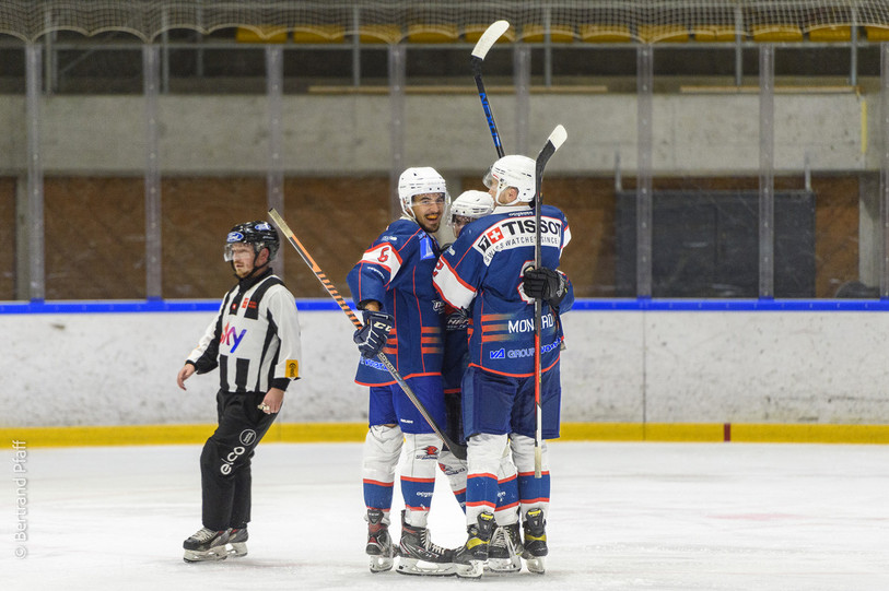 HC Université Neuchâtel. (photo : Bertrand Pfaff)