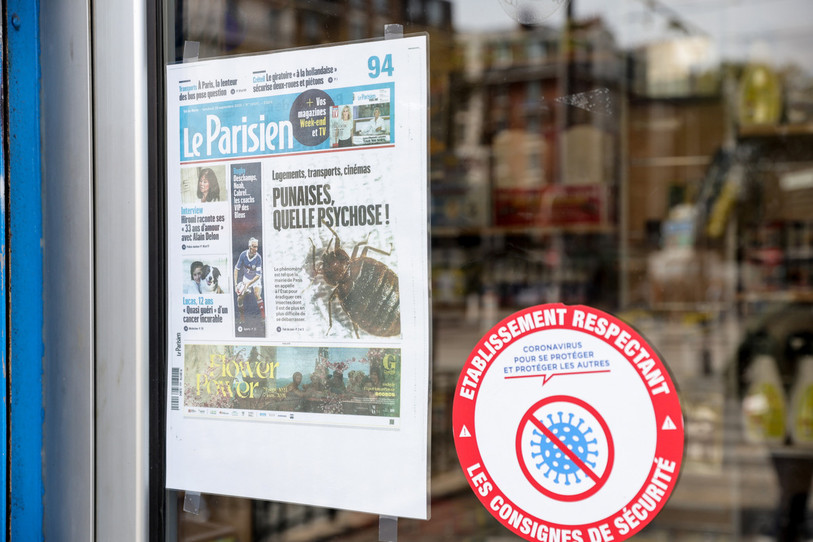 La problématique fait la une des journaux en France. (Photo : EPA/TERESA SUAREZ)
