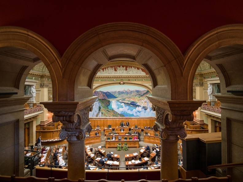 Les citoyens suisses élisent ce dimanche leurs représentants à Berne. (Photo : Services du Parlement 3003 Berne / Rob Lewis).