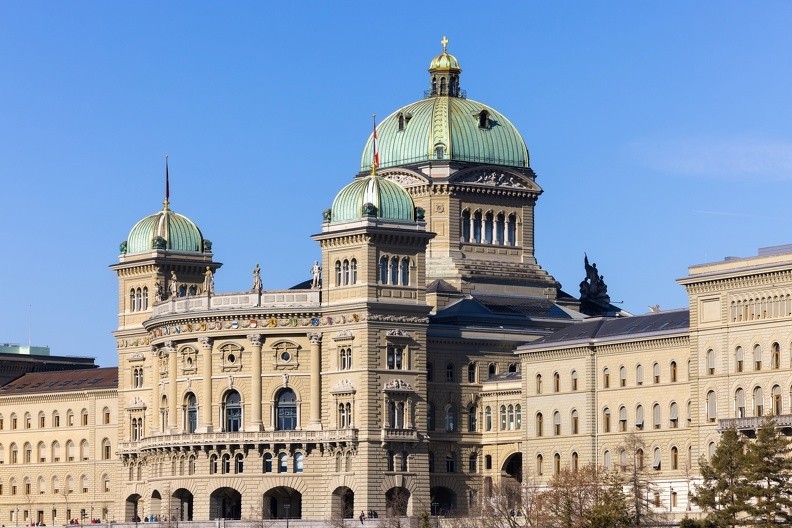 Le Parlement fédéral élira le successeur de Viola Amherd le 12 mars 2025. (Photo : Services du Parlement 3003 Berne).