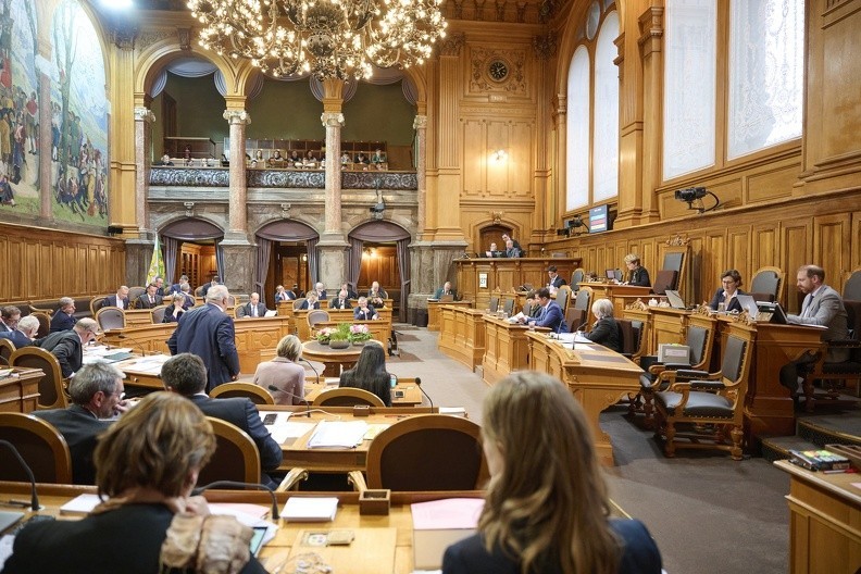 Le Conseil des Etats. (Photo : Services du Parlement 3003 Berne / Franca Pedrazzetti).