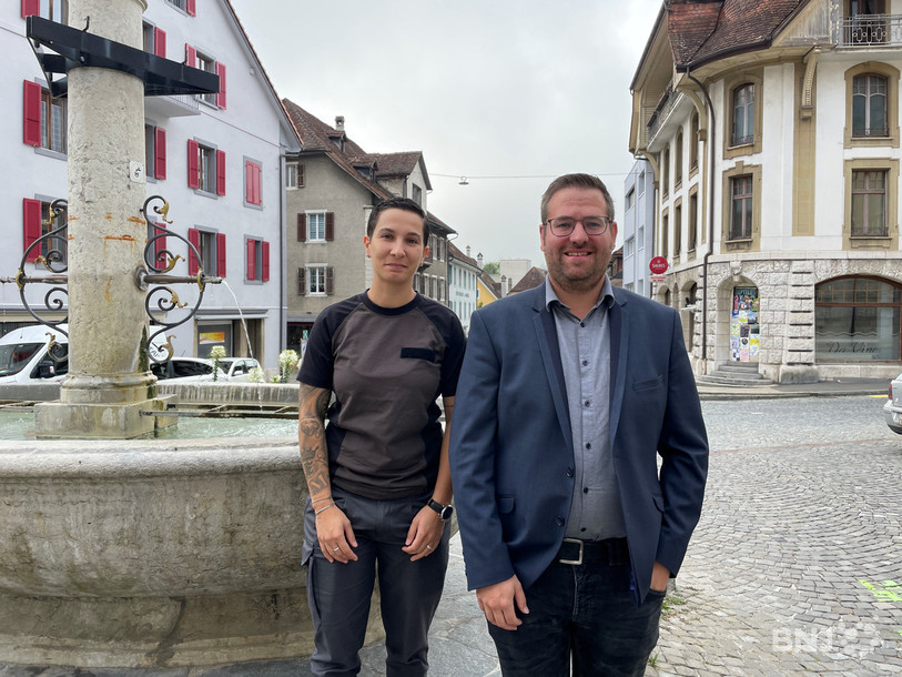 Ana Mendes Martins et Clément Piquerez ont proposé leur projet ce vendredi.