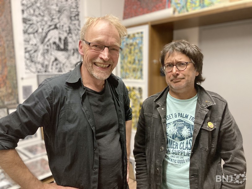 Yves Hänggi et Miguel Morales