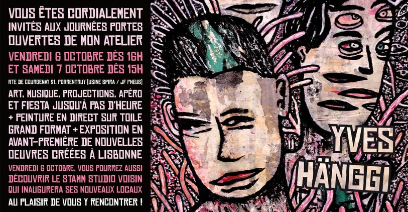 Portes ouvertes de l'atelier d'Yves Hänggi