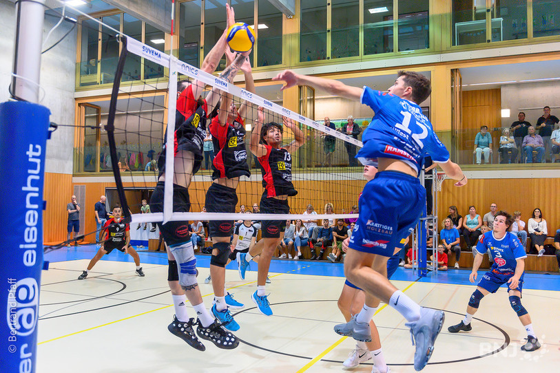 La saison se déroule pour l'instant sans problème pour Colombier Volley. (Photo: Bertrand Pfaff)