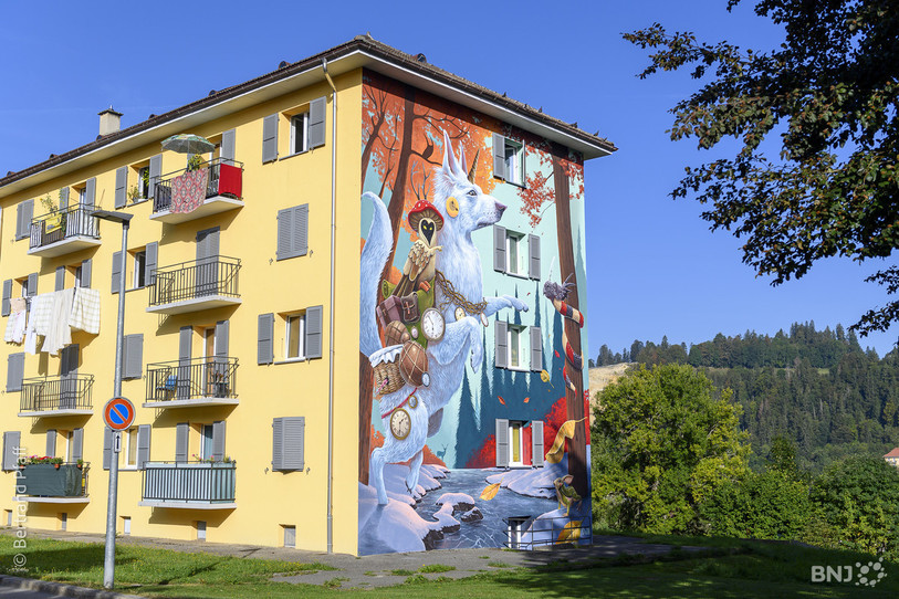 La ville du Locle veut être plus attractive. (Photo : Bertrand Pfaff)