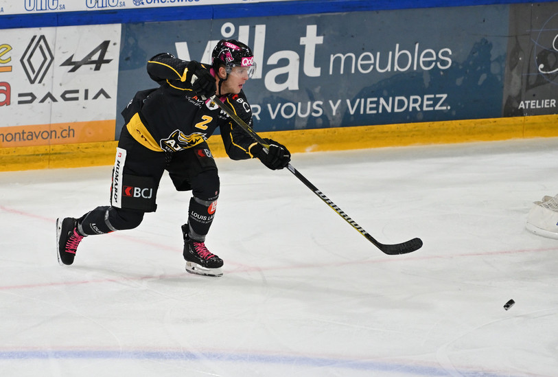 Valentin Pilet a inscrit 7 points en 75 matches avec le HCA. (photo : Georges Henz).