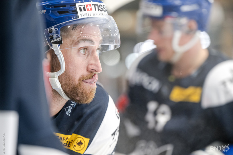 Arnaud Jaquet restera avec le HC La Chaux-de-Fonds jusqu'à la fin de la saison 2025-2026. (photo archives: Jonathan Vallat).