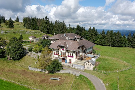 Le restaurant du Grand Sommartel.