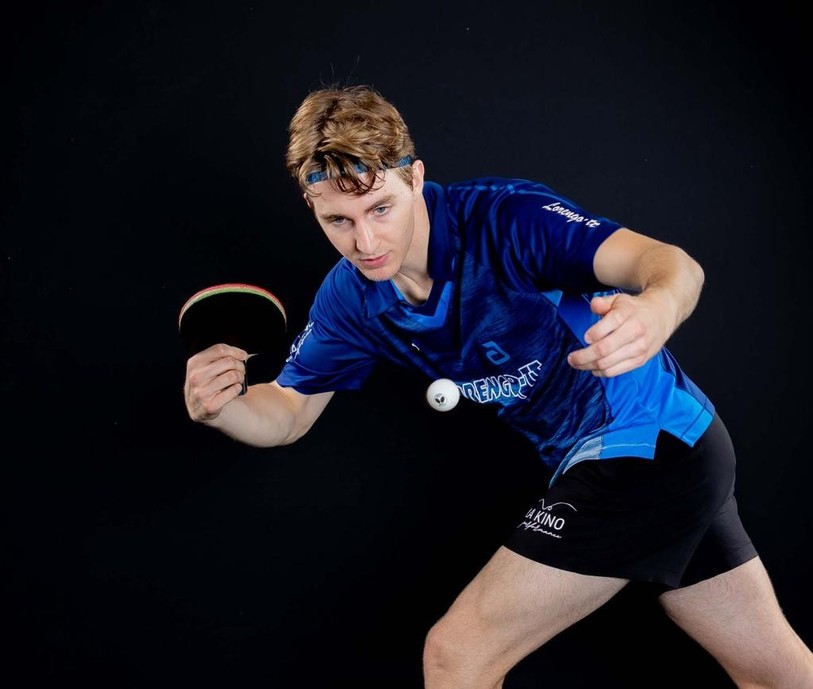A 26 ans, Yoan Rebetez découvre la Major League Table Tennis dans son nouveau club américain de Houston. Un nouveau monde. (Photo : Yoan Rebetez)
