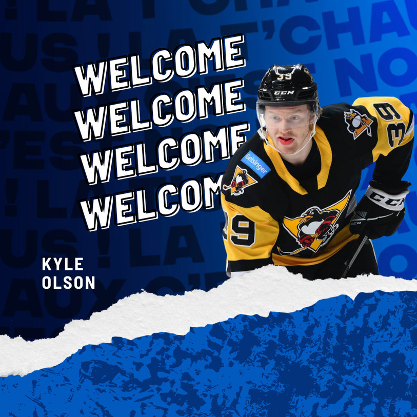 Kyle Olson rejoint le HCC jusqu'au terme de la saison. (Photo: HC La Chaux-de-Fonds)