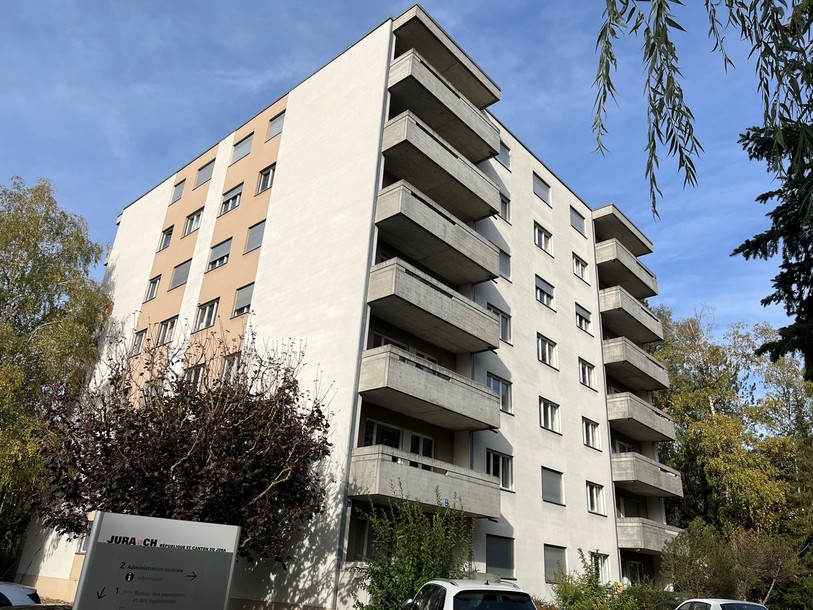 Le bâtiment de l'administration cantonale.