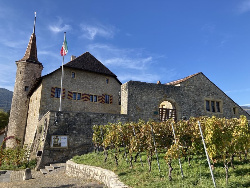 Le Musée de la vigne et du vin est installé depuis plusieurs décennies au Château de Boudry.