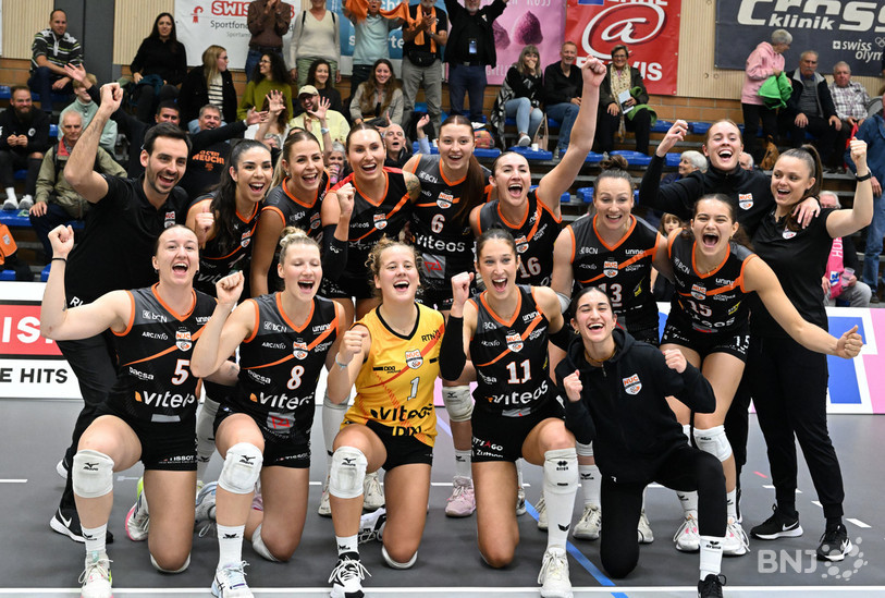 Le NUC est en quart de finale de la CEV Cup. (Photo archives: Georges Henz)
