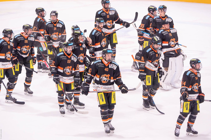 Le HC Tramelan se positionne en 10e place du classement de 1re Ligue, devant la zone de play-out. (Photo archive : Cédric Prudat).